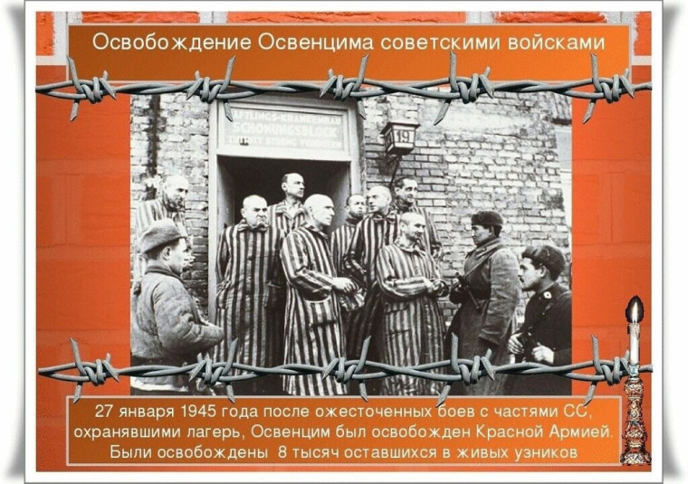 Мероприятия, посвященные освобождению Красной Армией концлагеря Освенцим.